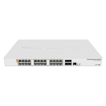 MikroTik CRS328-24P-4S+RM Gigabit Ethernet POE/POE+ router/switch – image 1