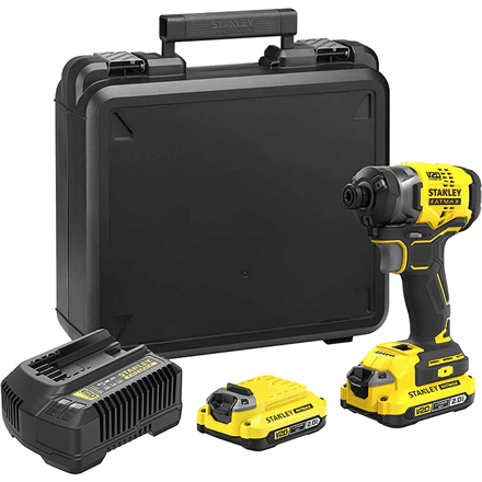 Stanley 18V V20 Brushless 3-Speed Impact Driver - 2.0Ah Kit – nuotrauka 1