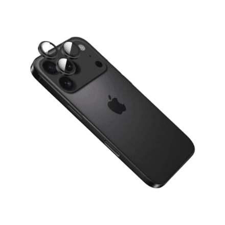 Fixed Camera Glass | Apple | iPhone 17 Pro/Pro Max | Glass | Black – nuotrauka 1