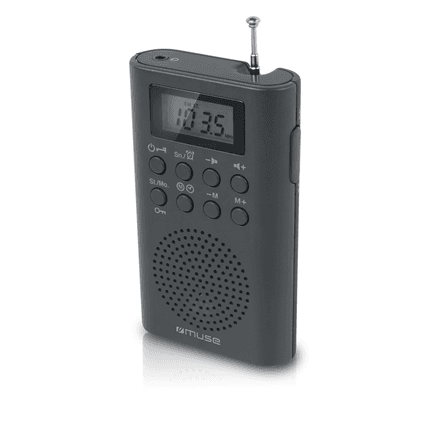 Muse | Pocket radio | M-03R | Black – nuotrauka 1