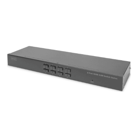 DIGITUS 19" 8 Port HDMI KVM Switch Single View | Digitus – nuotrauka 1