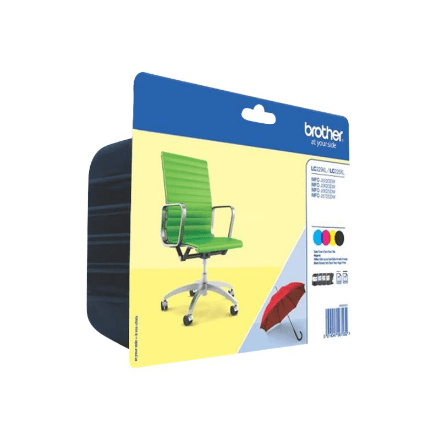 Brother LC229XLVALBP | Ink Cartridge | Black, Cyan, Magenta, Yellow – nuotrauka 1