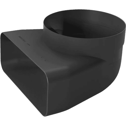 Bosch | Adapter duct 150 mm | HEZ9VDSI1 | Black – image 1