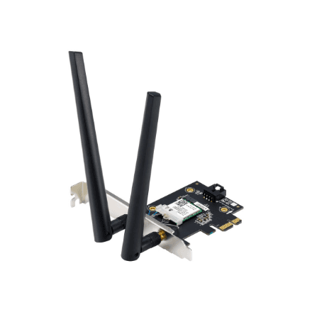 Asus WiFi 7 PCI-E Adapter with 2 external antennas – nuotrauka 1