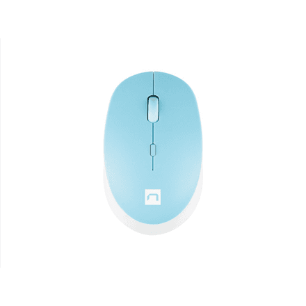 Natec | Mouse | Harrier 2 | Wireless | Bluetooth | White/Blue – nuotrauka 1