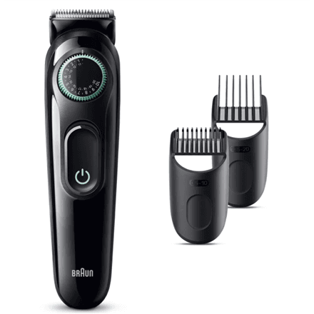 Braun | Beard Trimmer | BT3411 | Cordless | Number of length steps 40 | Black – image 1