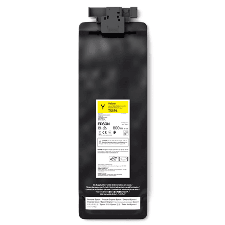 Epson UltraChrome GS3 T51P400 (800ML) | Ink pack | Yellow – nuotrauka 1