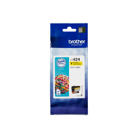 Brother LC-424Y | Ink Cartridge | Yellow – nuotrauka 1