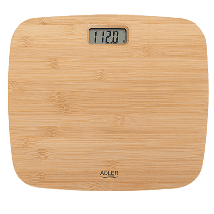 Adler Bathroom Bamboo Scale – image 1