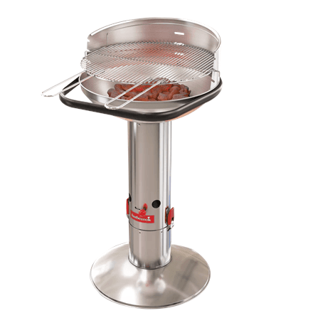 Barbecook Charcoal Barbecue Loewy 50 SST, 51.5 x 56 x 99 cm | BC-CHA-1005 | Silver – nuotrauka 1