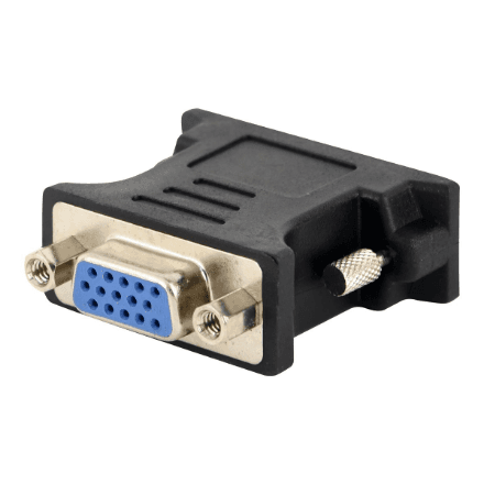 Gembird | Video adapter, DVI to 15 pin D-Sub (DB-15) | A-DVI-VGA-BK – nuotrauka 1