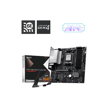 MSI PRO B840M-P WIFI6E Processor family AMD – image 1