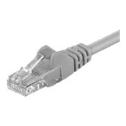 Goobay | CAT 6 patch cable, U/UTP | Grey RJ45 male (8P8C) | RJ45 male (8P8C) – image 1