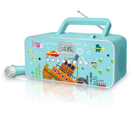 Muse | M-29KB | Portable radio CD/MP3 player with USB | 30 W | Image – nuotrauka 1