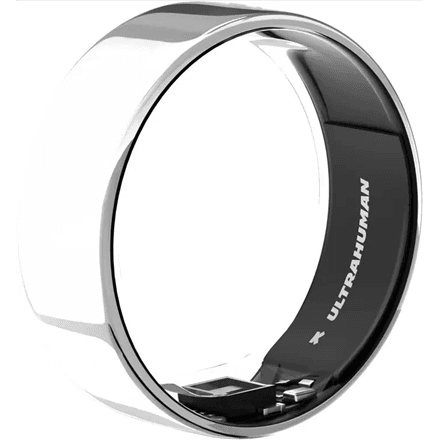 Ultrahuman | Ring Air | Space Silver | Size 5 | Smart Ring – image 1