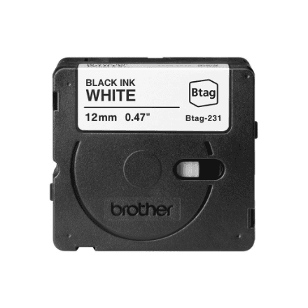 Brother BTAG-231 | Black on White | Btag – nuotrauka 1