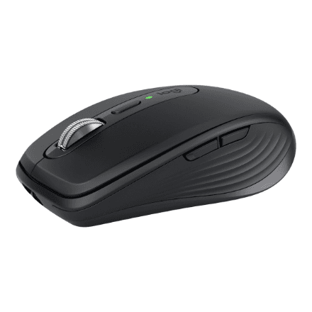 Logitech Logitech MX Anywhere 3S Mouse - RF Wireless + Bluetooth, Laser, 8000 DPI, Graphite | Logitech – nuotrauka 1