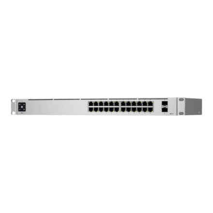 Ubiquiti | Switch - 24 ports | USW-24 | Managed L2 | Rack-mountable/Desktop – image 1