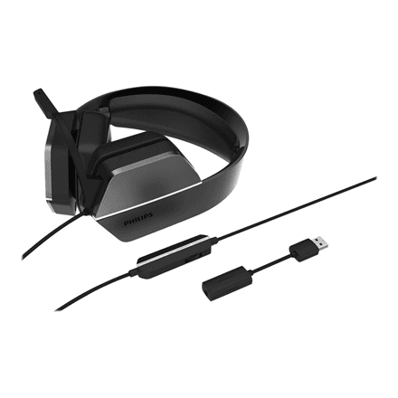 Philips | 4000 Series Gaming Headset | TAG4106BK/00 | Wired | Gaming Headset | On-Ear – nuotrauka 1
