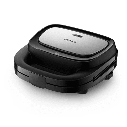 Philips Sandwich Maker | HD2350/80 | 750 W | Number of plates 3 | Black – image 1