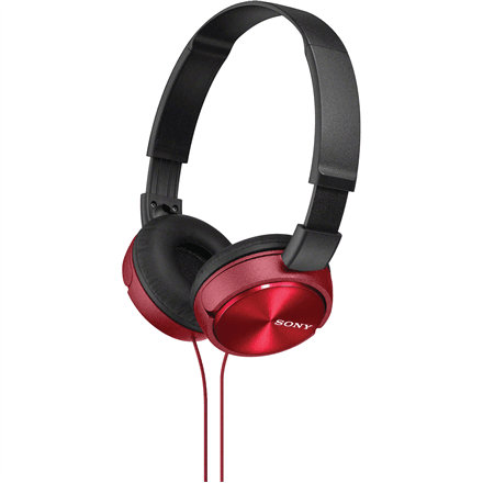 Sony | MDR-ZX310 | Wired | On-Ear | Red – nuotrauka 1