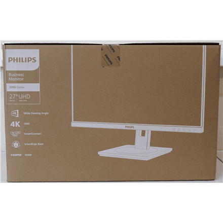 SALE OUT. PHILIPS Business Monitor 27B1N3800/00 IPS 27" 3840x2160/16:9/4ms/ HDMI DisplayPort USB Audio Out · Philips · 27B1N3800/00 – nuotrauka 1