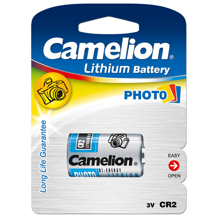 Camelion | CR2-BP1R | CR2 | 850 mAh | Lithium | 1 pc(s) – image 1