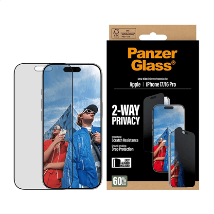 PanzerGlass Screen protector · Apple · iPhone 17/iPhone 16 Pro – nuotrauka 1