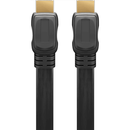 Goobay High Speed HDMI Flat Cable with Ethernet – nuotrauka 1