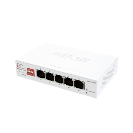 Asus | QG-U1050 | Switch, 5-port | Unmanaged | Desktop – image 1
