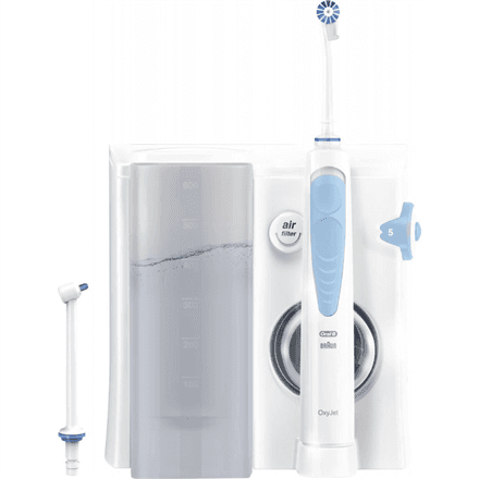 Oral-B Dental Irrigator | OxyJet MD20 | 600 ml | Number of heads 2 | White – nuotrauka 1
