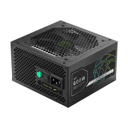 Gamemax PSU | VP 600S | 600 W | Bronze | Non-Modular – nuotrauka 1