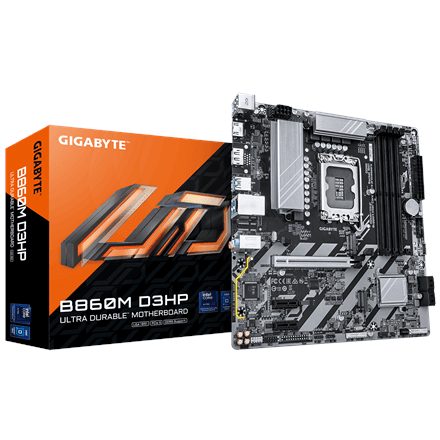 Gigabyte B860M D3HP Processor family Intel – nuotrauka 1