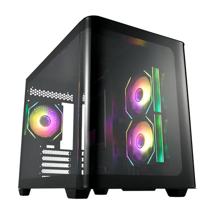 FSP Case | S380 | Black | Mid Tower – nuotrauka 1
