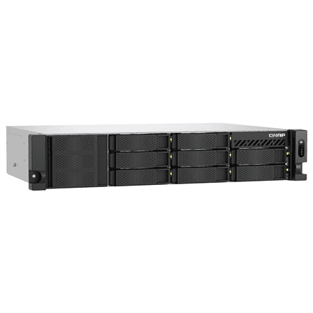 QNAP 8-Bay Short-Depth Rackmount NAS – image 1