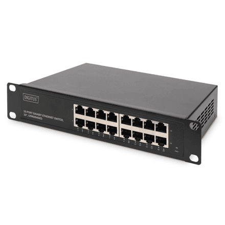 Digitus 16-port Gigabit Ethernet Switch – nuotrauka 1