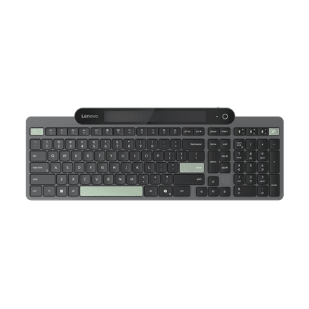 Lenovo | Self-Charging | Keyboard | Bluetooth | Lithuanian | Black – nuotrauka 1