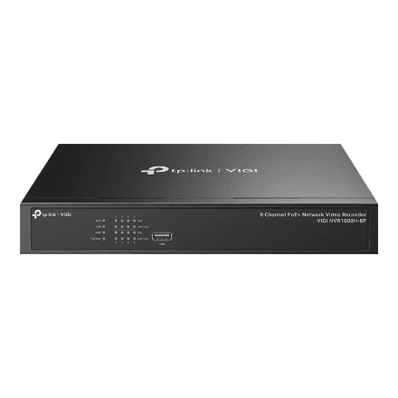 TP-LINK | VIGI 8 Channel PoE+ Network Video Recorder | VIGI NVR1008H-8P | 1 | 8-Channel – image 1