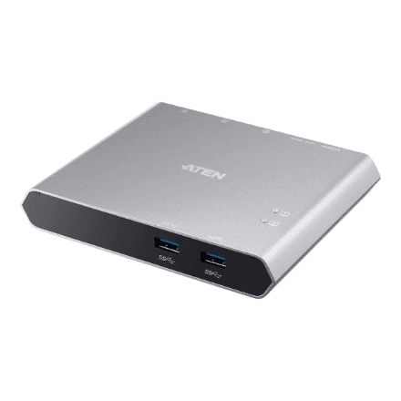 Aten | US3310-AT 2-Port USB-C Dock Switch with Power Pass-through – nuotrauka 1
