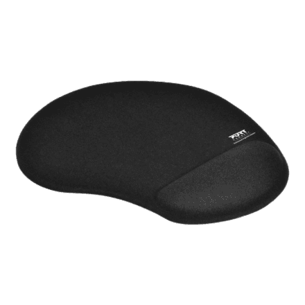 PORT CONNECT | Ergonomic Mouse Pad | 200 x 230 x 20 mm | Black – image 1
