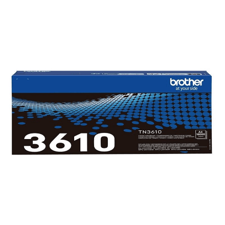 Brother TN-3610 Genuine Toner Cartridge, Black | Brother TN3610 | Toner cartridge | Black – nuotrauka 1