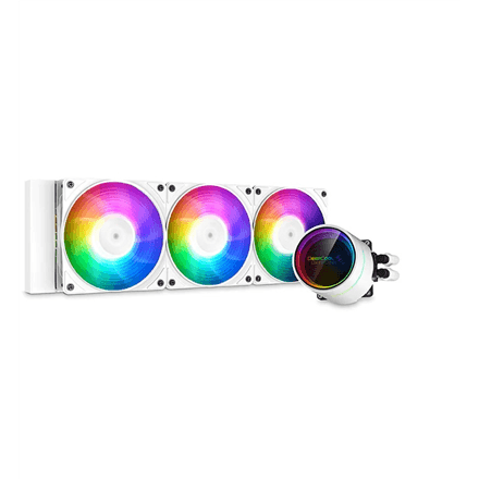 Deepcool | CASTLE 360EX RGB | White | Intel, AMD | CPU Liquid Cooler – image 1