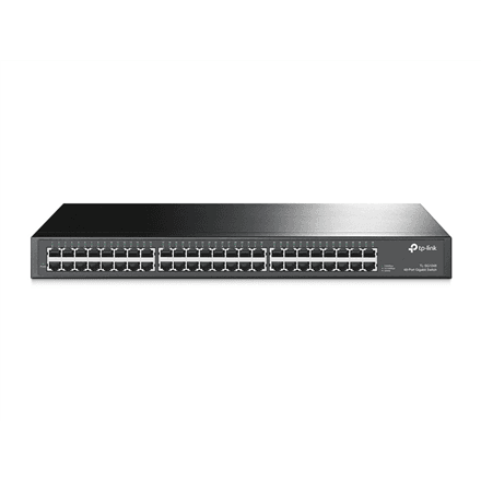 TP-LINK | 48-Port Gigabit Rackmount Switch | TL-SG1048 | Unmanaged | Rackmountable – image 1