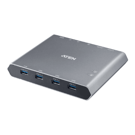 Aten | 2-Port 4K USB-C KVM Dock Switch | US3311 – nuotrauka 1