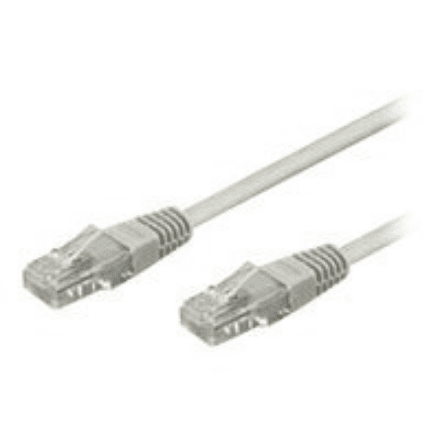 Goobay | CAT 6 patch cable, U/UTP | Grey RJ45 male (8P8C) | RJ45 male (8P8C) – nuotrauka 1