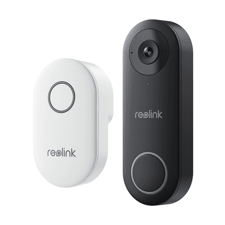 Reolink | D340W Smart 2K+ Wired WiFi Video Doorbell with Chime – image 1