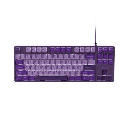 Fury | Kanabo K2 | Gaming Keyboard | Wired | US | Linear | Purple – nuotrauka 1