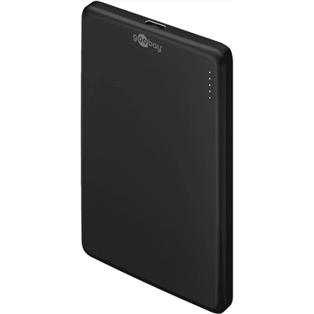 Goobay Magnetic Wireless Power Bank | 70182 | 5000 mAh | USB-C | Black – nuotrauka 1