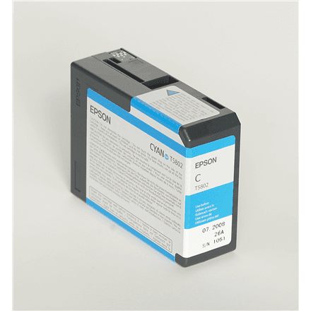 Epson T5802 ink cartridge | Ink cartrige | Cyan – nuotrauka 1