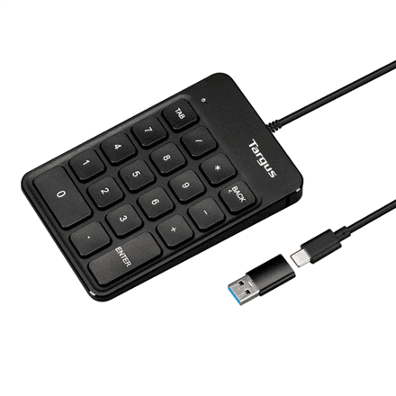 Targus | Numeric EcoSmart | Numeric Keypad | Wired | Black – image 1